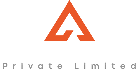 akshaini tech private limited white logo
